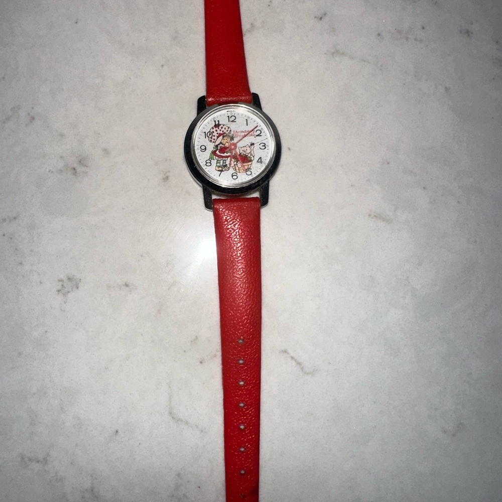 Vintage Strawberry Shortcake child’s watch